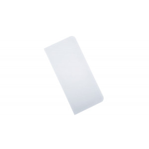 Tortakenő/habkártya 20*9,3cm műanyag fehér T04171