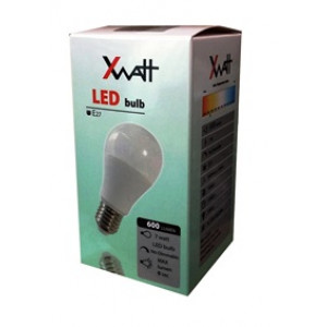 XWATT LED Gömb izzó 7W-os E27-es foglalattal XWLNE27/7W
