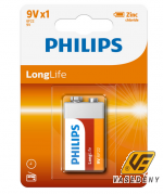 Philips LongLife 9V elem 1 db PH-LL-9V-B1 