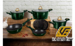 Berlinger Haus Edénykészlet 10 részes titán bevonat Emerald Collection BH 6065  Kifutó termék!