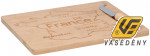 Alpina Sajtkínáló szett 2 részes 28*23 cm bambusz 871125211311 Kifutó termék!