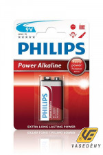 Philips Power Alkaline 9V elem 1 db PH-PA-9V-B1