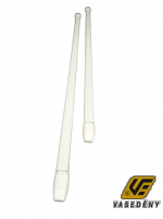 Vitrázsrúd kihúzható 80-120 cm fehér 2 db DIY11.10.01.080-2