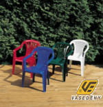 Gyermek szék  38*38*52 cm műanyag színes O11