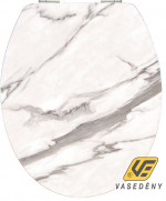 Duroplast Wc ülőke márvány mintás lassú záródás Soft Close P-T