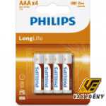 Philips PH-LL-AAA-B4 LongLife AAA elem 4db