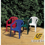 Gyermek szék, műanyag, 38x38x52 cm, színes, O11