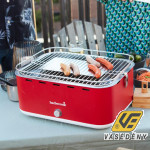 Barbecook Asztali faszenes grill 44*33*21 cm piros Carlo BC-CHA-1019
