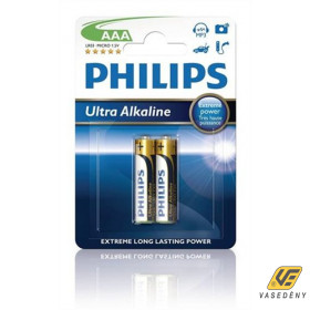 Philips PH-UA-AAA-B2  Ultra Alkaline AAA 2db