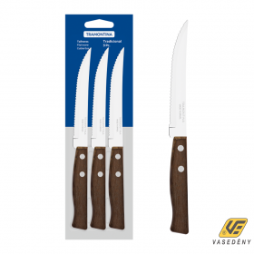 Tramontina Fanyelű steak kés acél 3 db-os Tradicional 22200/305