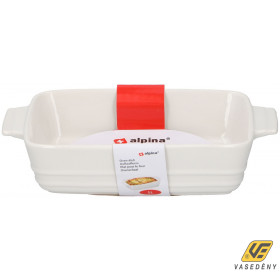 Alpina Sütőtál 1 liter fehér kerámia 871125208684 Kifutó termék!