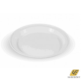 Süteményes tányér műanyag fehér E56