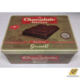 Chocolate Sweetness fém doboz 22 x 16 x 8,5 cm 277467 Kifutó termék!