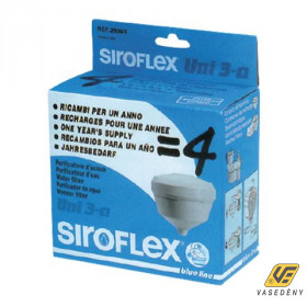 Siroflex Víztisztító szűrőbetét aktív szenes 4 darab 2804