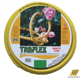 TRB-FLEX sárga tömlő 1/2col 25fm/tekercs 20bar csavarodás mentes S1225  Kifutó termék!